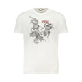 T-Shirt da Uomo in Cotone Bianco