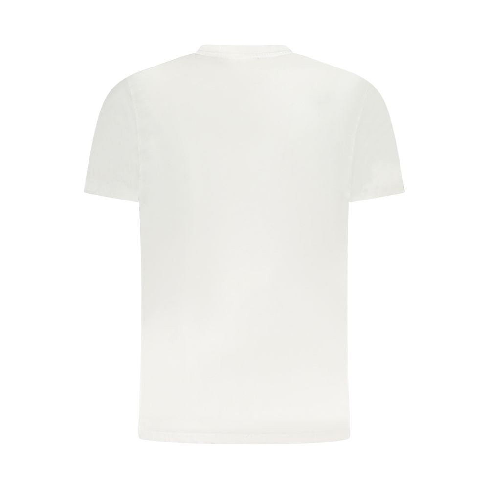 T-Shirt da Uomo in Cotone Bianco
