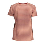 Rotes Baumwoll-T-Shirt für Damen
