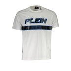 White Cotton Men's T-Shirt