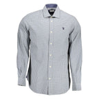 Azzurro Cotton Men's Shirt