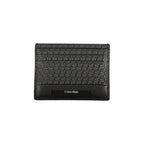 Black Polyurethane Men Wallet