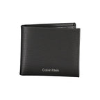 Herrenbrieftasche aus schwarzem Leder