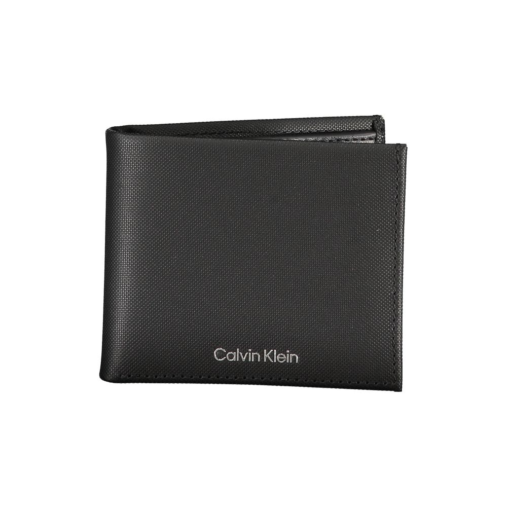 Herrenbrieftasche aus schwarzem Leder