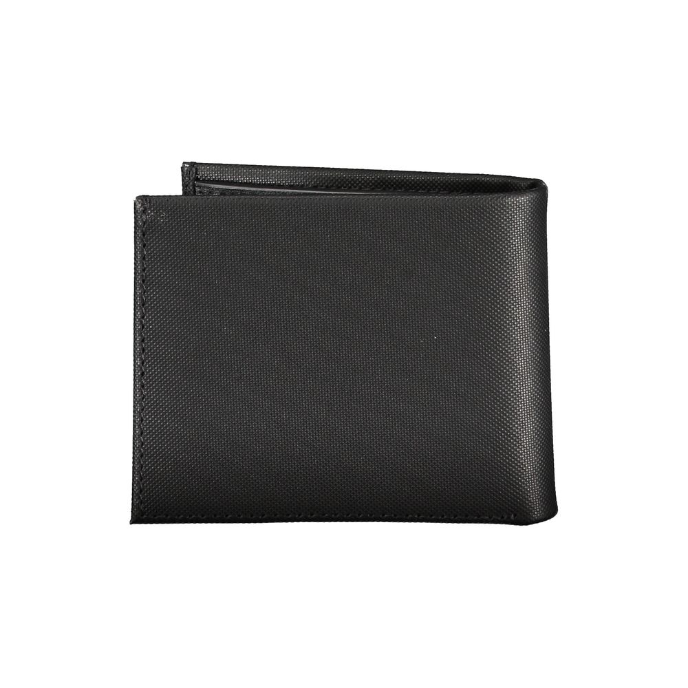 Herrenbrieftasche aus schwarzem Leder