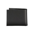 Herrenbrieftasche aus schwarzem Leder