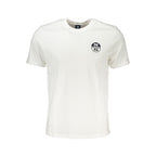 Weißes Baumwoll-Herren-T-Shirt