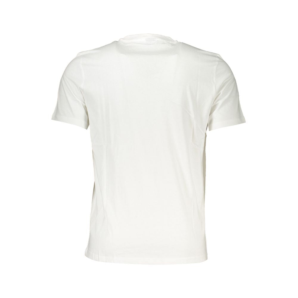 Weißes Baumwoll-Herren-T-Shirt