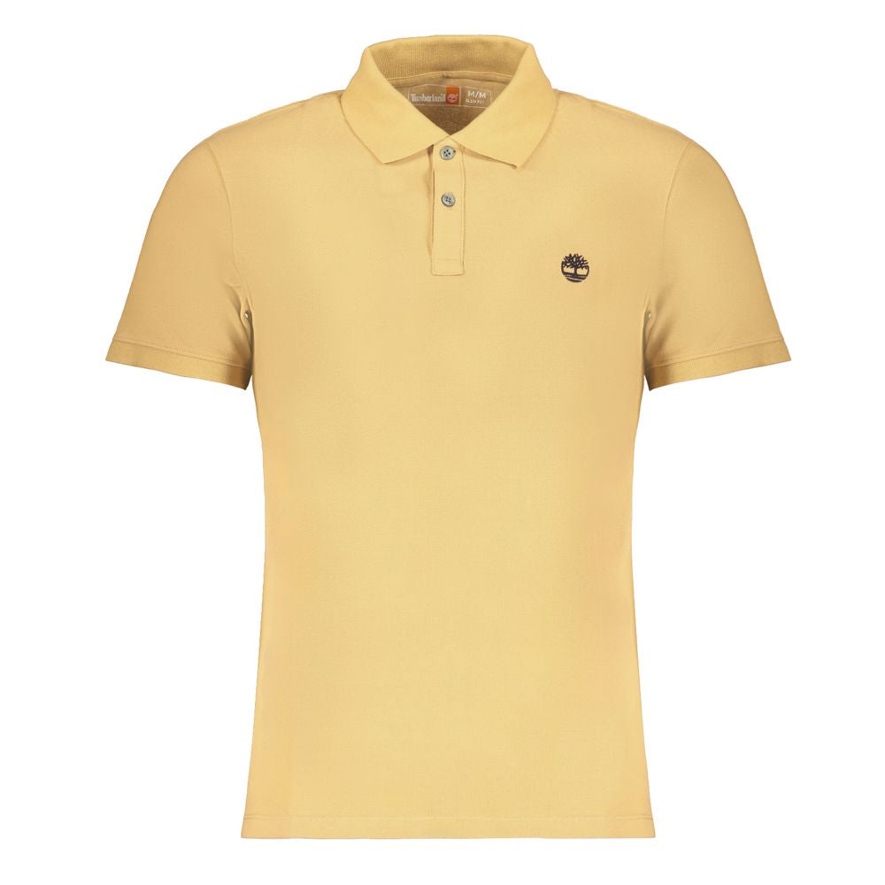 Beiges Baumwoll-Polo für Herren