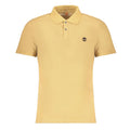 Beiges Baumwoll-Polo für Herren