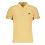 Beiges Baumwoll-Polo für Herren