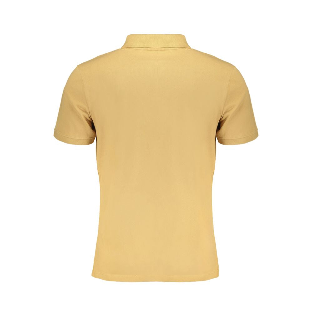 Beiges Baumwoll-Polo für Herren