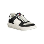 Sneaker aus schwarzem Leder für Damen