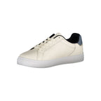 Beiger Leder-Sneaker für Damen