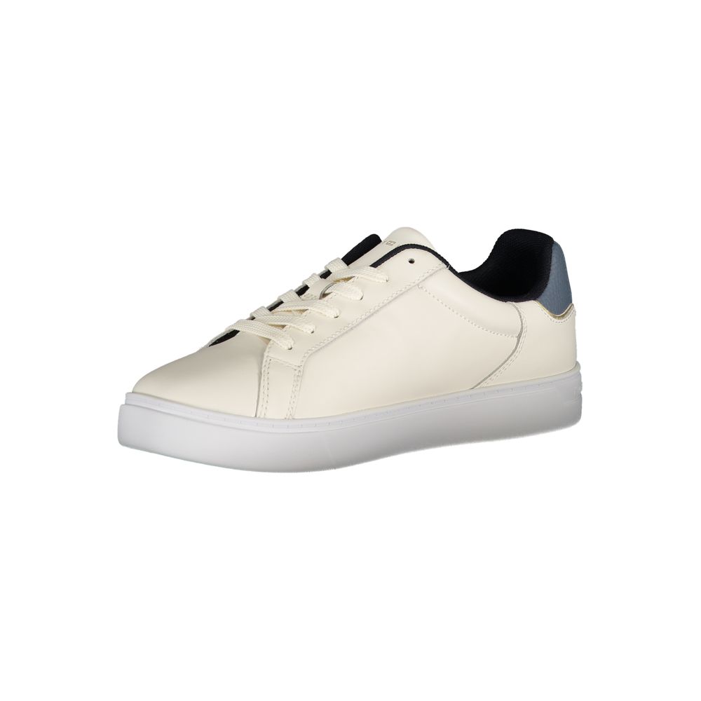 Beiger Leder-Sneaker für Damen