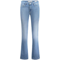 Blaue Baumwolljeans für Damen