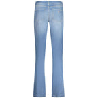 Blaue Baumwolljeans für Damen