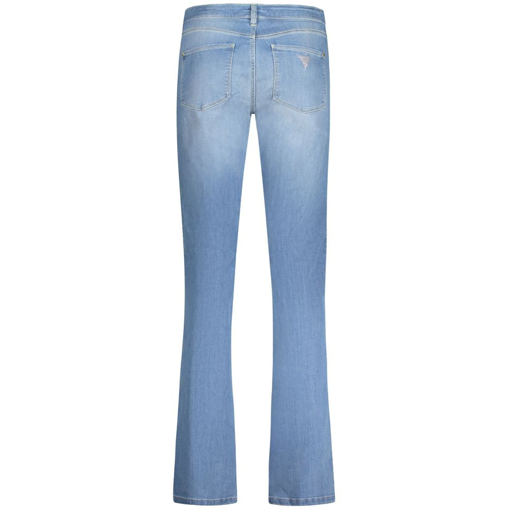 Blaue Baumwolljeans für Damen