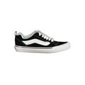 Black Polyester Men's Sneaker