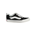 Black Polyester Men's Sneaker