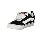 Black Polyester Men's Sneaker