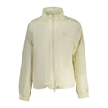 Weiße Nylon-Damenjacke