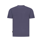 Blu Cotton Men T-Shirt