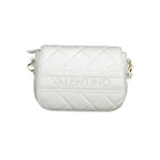 Gray Polyurethane Womens Bag