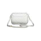 Gray Polyurethane Womens Bag