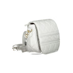 Gray Polyurethane Womens Bag