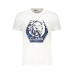 Herren-T-Shirt Baumwolle Weiß