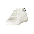 Damen-Sneaker aus weißem Polyurethan