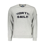 Herren Sweatshirt aus grauer Baumwolle