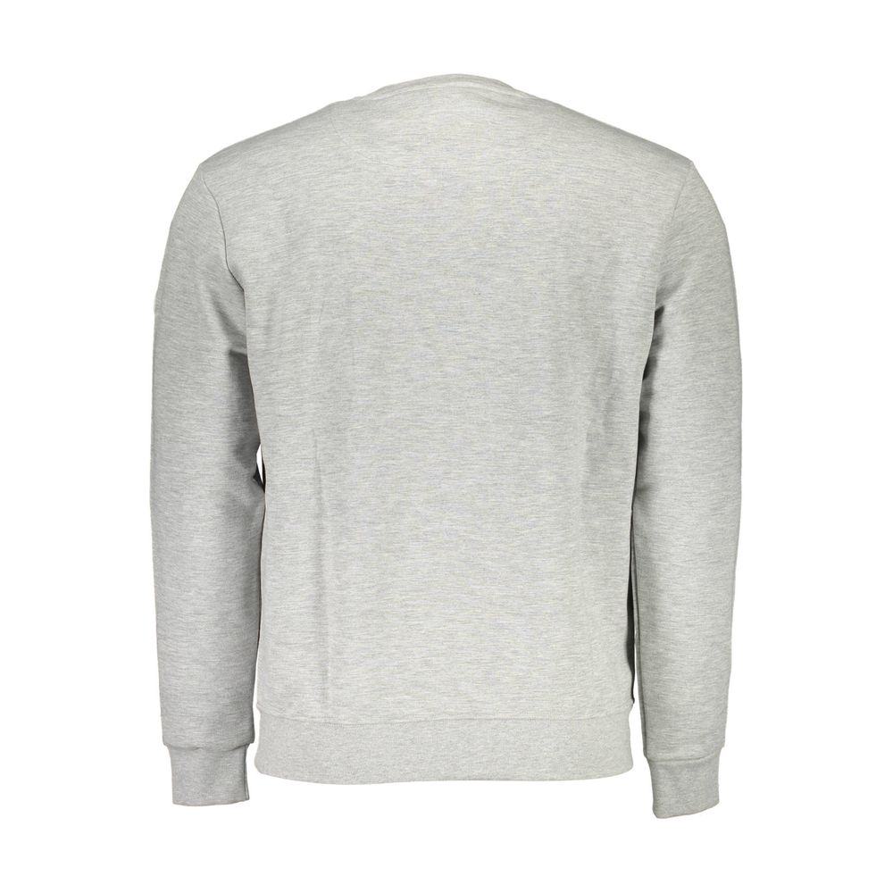 Herren Sweatshirt aus grauer Baumwolle