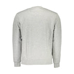 Herren Sweatshirt aus grauer Baumwolle