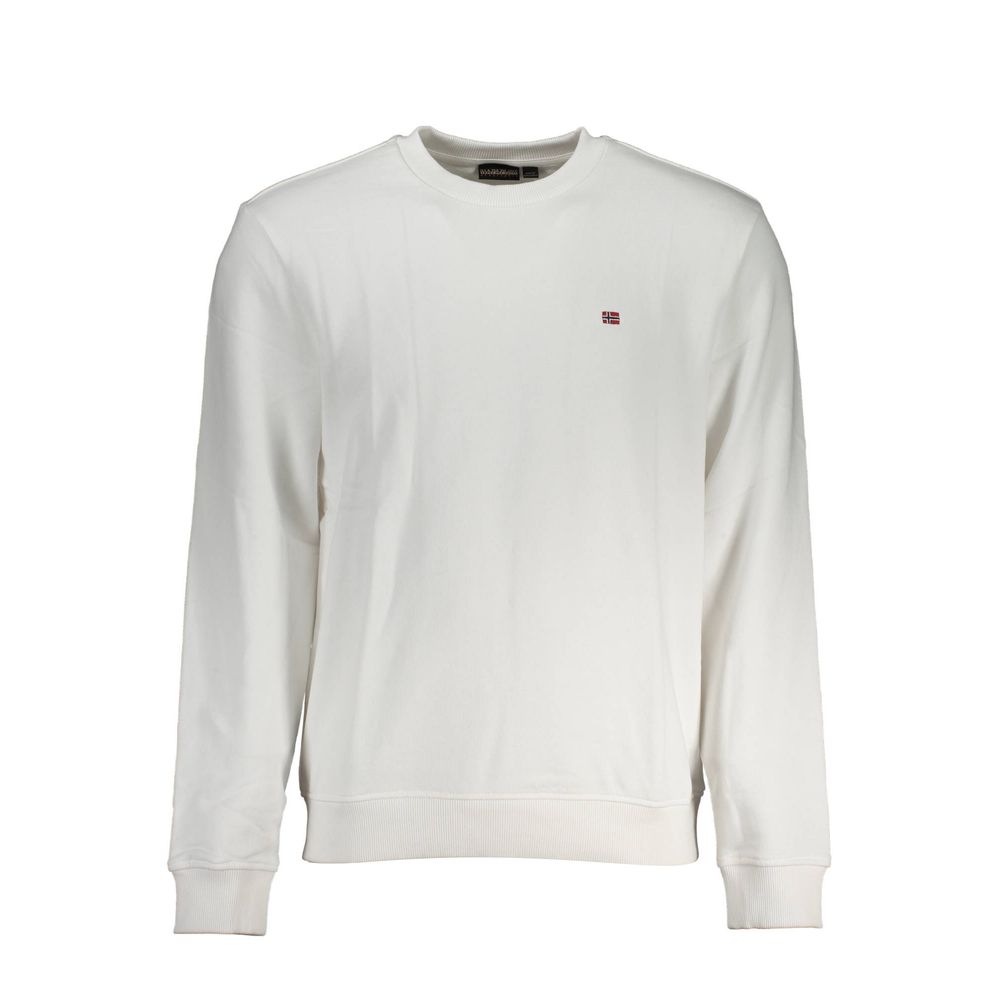 Herren-Sweatshirt aus weißer Baumwolle