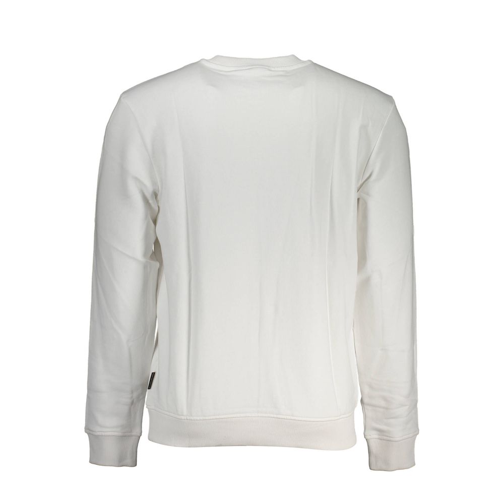 Herren-Sweatshirt aus weißer Baumwolle