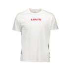 Weißes Herren-T-Shirt aus Baumwolle