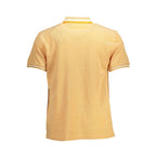 Arancione Cotton Men Polo