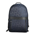 Blauer Polyester-Rucksack für Herren