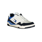 Sneakers da uomo in poliuretano blu