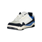 Sneakers da uomo in poliuretano blu