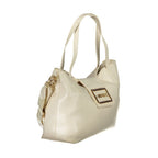 Beige Polyurethan-Damentasche