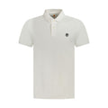 Herren Poloshirt aus Baumwolle, Weiß
