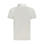 Herren Poloshirt aus Baumwolle, Weiß