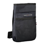 Herren-Schultertasche aus blauem Polyester
