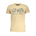 Beiges Herren-T-Shirt aus Baumwolle