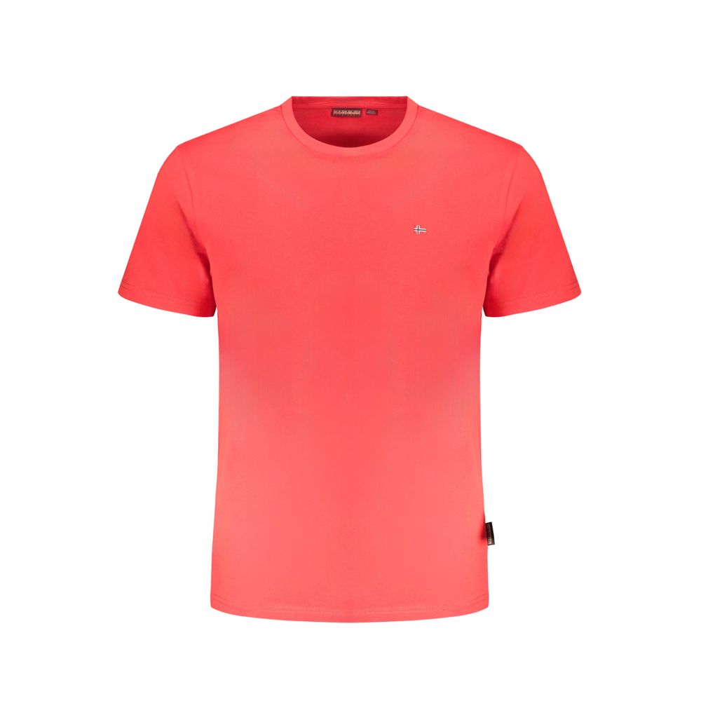 Rotes Herren-T-Shirt aus Bio-Baumwolle