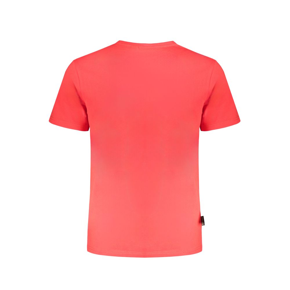 Rotes Herren-T-Shirt aus Bio-Baumwolle