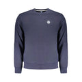Herrenpullover aus blauer Baumwolle